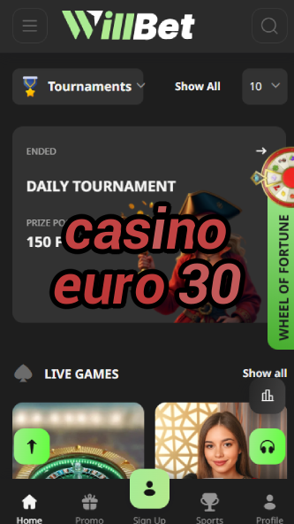 Casino Euro 30 - €30 Welcome Bonus Casino-www302.ydblkf.net